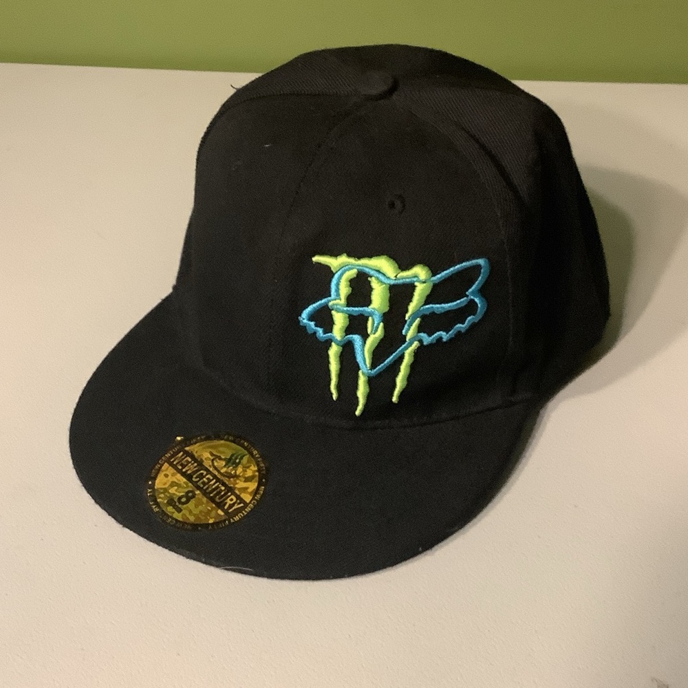 New Century Fifty Fox Racing/Monster Energy flat bill cap